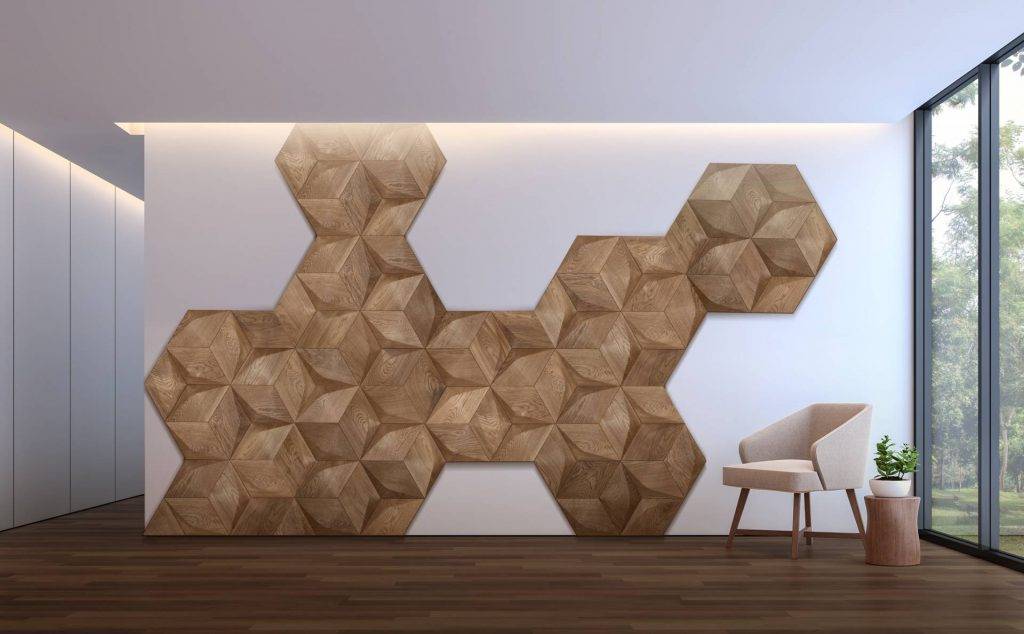 Dekoracje ścienne drewniane Szczecin - Styl Nowoczesny - idealny dla minimalistów